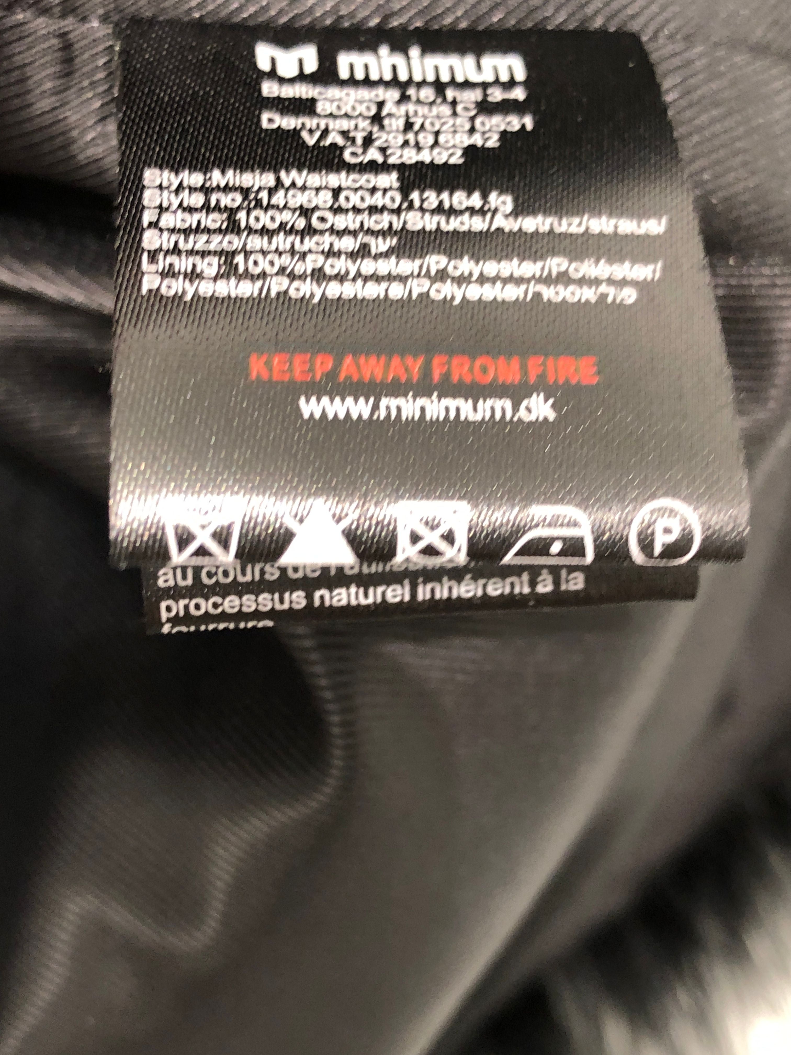 Minimum Vest